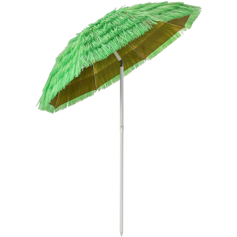 Godoy 200cm Beach Parasol, Green