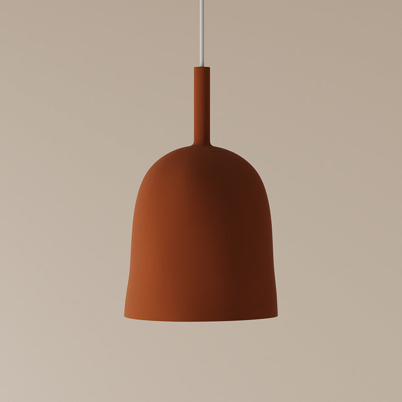 Vessel Pendant Light, Sedona, White, 18.5'' H x 9'' W x 9'' D
