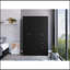 Armoire Alpes, chambre, noir / blanc