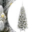 Artificial Christmas Tree with 150 LEDs White-235014602-235014595