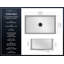 Luxury 33" L x 20" W Dual Mount Kitchen Sink with Basket Strainer-86572676