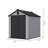 6x8ft Garden Plastic Tool Storage - & Practical Design Backyard Shed Spacious Interior