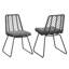 DEJA CHAIR, 2PCS avec 2 coussins
