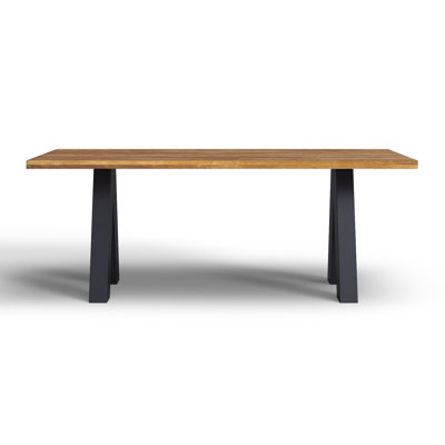 Morrisonville 78.7'' Teak Outdoor Dining Table