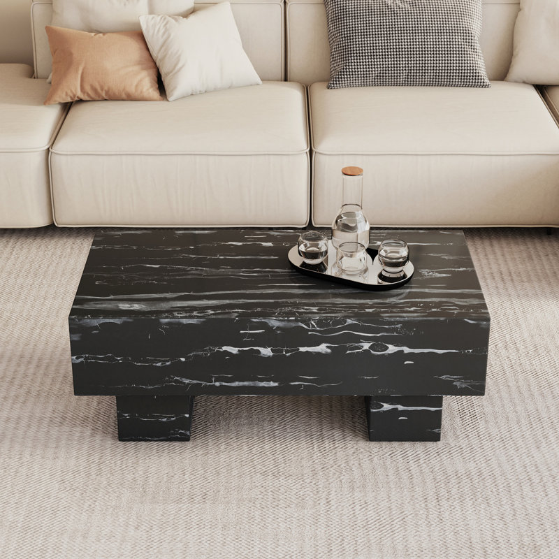 Table basse Modern, Noir, noir, noir, noir