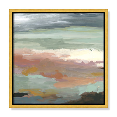 Bingham "Ocean Bluffs" Painting by Carol Robinson