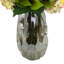 Sunflower, Hydrangea and Dahlia Fall Arrangement in a Glass Vase
