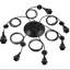 Seese 6 - Light Black Cluster Pendant