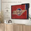 «State Map Over Tennessee Flag», reproduction sur toile-877611213