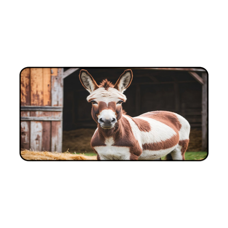 Polyester Desk Pad, 14.4x12.1