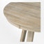 Ensemble de salle à manger extensible 5 pièces Tonecia, table ronde avec rallonge et 4 chaises rembourrées-70988340-115281014