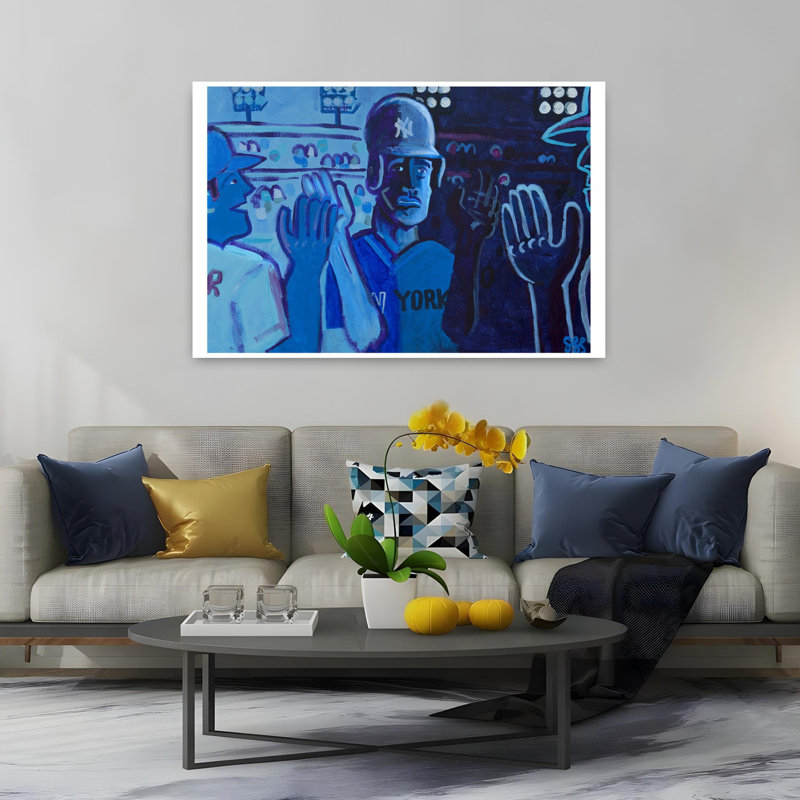 Art contemporain, art mural contemporain, H 60 po x l 40 po