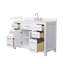 Beckett 48" Freestanding Single Bathroom Vanity with Quartz Top-1394137244-1394137245-1394137246