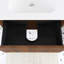 30" Wall Mounted Single Bathroom Vanity With White Ceramic Top-324710280