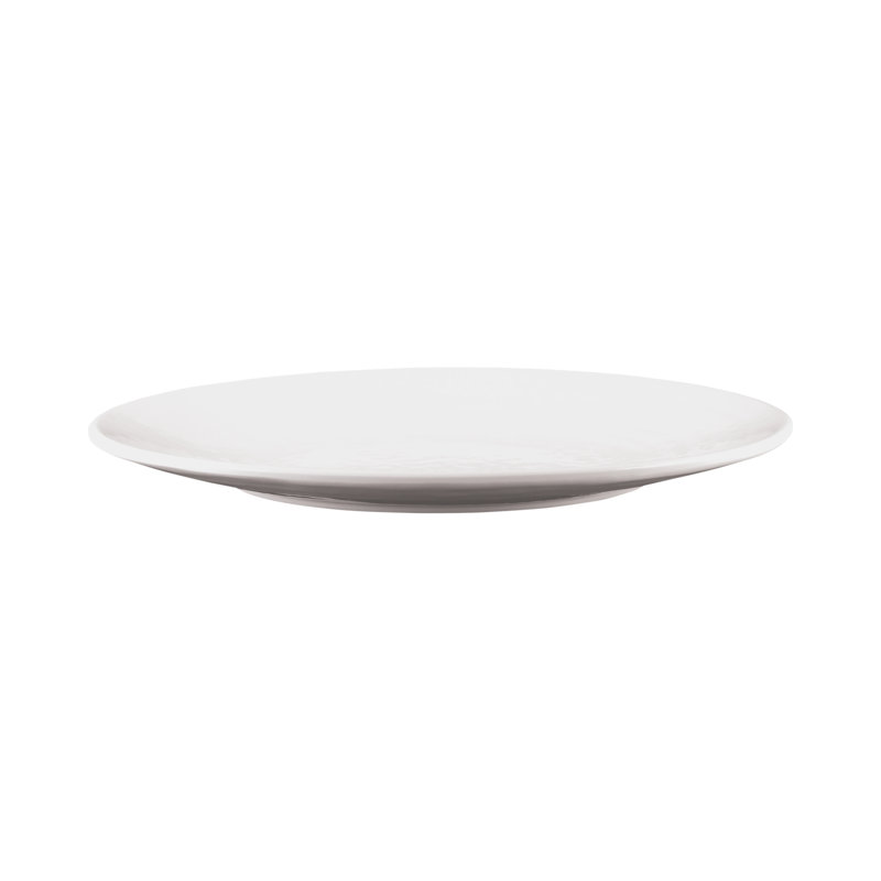 Plateau en mélamine pebble, Blanc, H 1 po x l 12,75 po x P 8,75 po