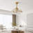 Jackeline 18.9" W Metal Ceiling Fan-1787138267