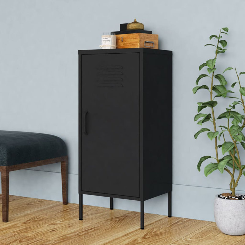 Everaldo Storage Cabinet, Black