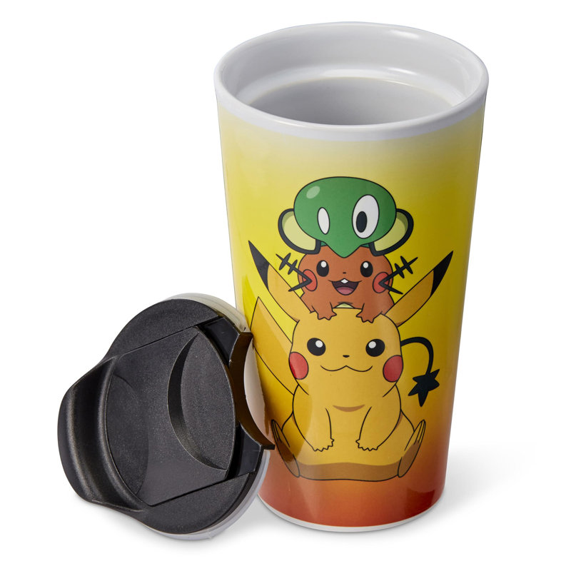 Just Funky 16oz. Ceramic Travel Mug