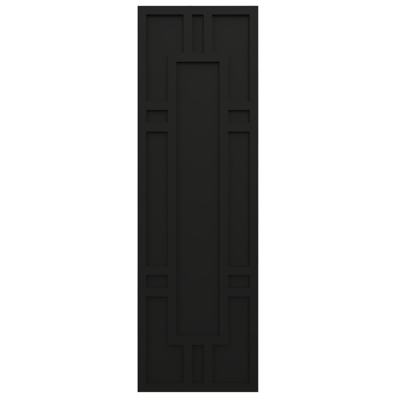 Volets EnduraCore Composite Hastings, L 12 po, Noir, 72"H