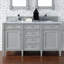 Brittany 60'' W Double Bathroom Vanity Base-129261183
