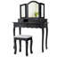Ensemble de meuble-lavabo avec tabouret Garver-465809432