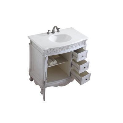 Ensemble de meuble-lavabo simple 36 po Aurillac