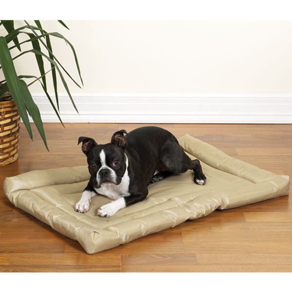 Tapis pour chien Roundtree, Moyen / grand (l 36 po x P 23 po x H 5,5 po), Bleu