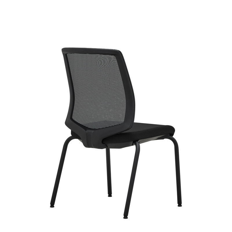 Adapt Mesh Multi-Function Guest Task Chair, Black