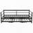 Metal Daybed with LED and Pop Up Trundle-1837360539