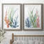 Océan jardin I - ensemble de 2 reproductions d'art-838588972-897763930-897763948