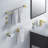 Blaze 5 - Piece Bathroom Hardware Set-92379545