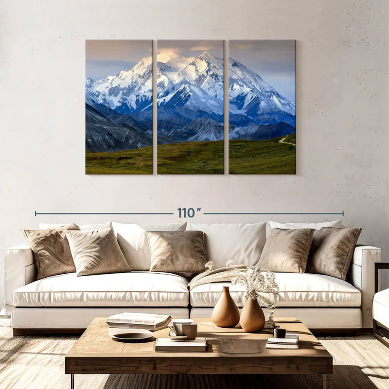 Alvord Denali In Alaska, 48" H x 74" W