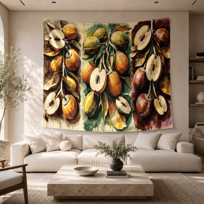 Tapisserie murale «Fruit Baobab», 26 po x 36 po