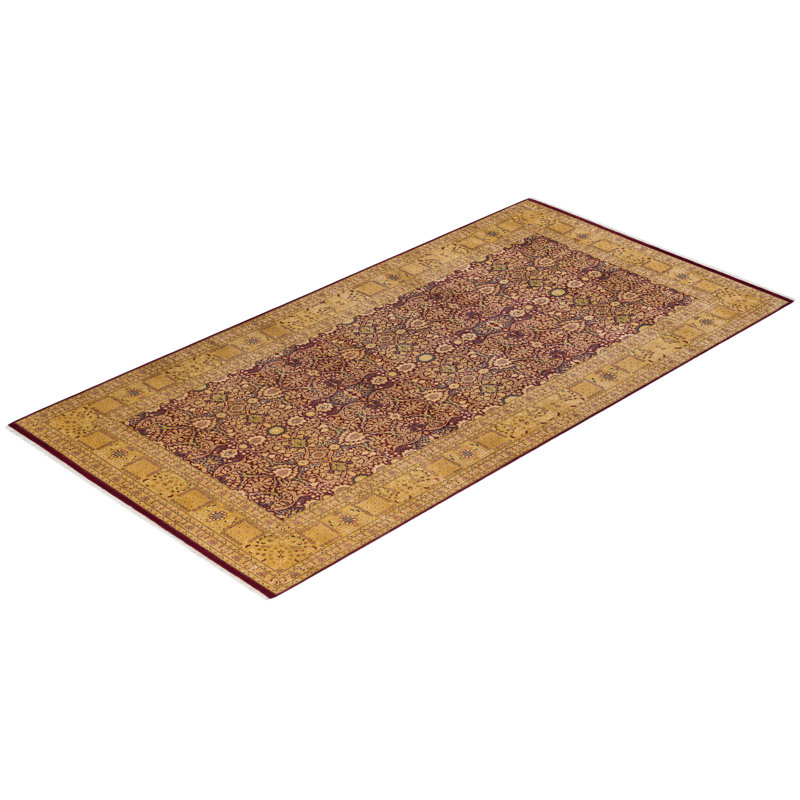 Classic One-of-a-Kind 6' 2" X 12' 2" Hand Knotted Area Rug