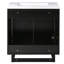Ensemble de meuble-lavabo avec meuble de rangement pour salle de bain-910238364