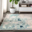 Tapis crème / bleu Lasley-208952939