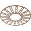 Médaillon de plafond en bois Hale-63412170-63412180