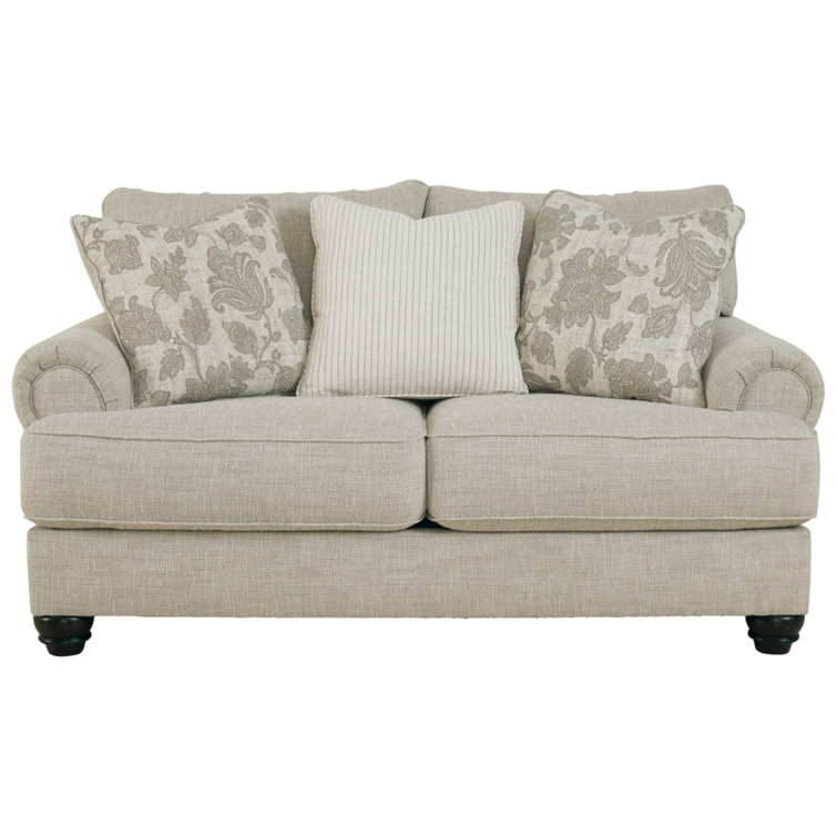 Asanti 71'' Round Arm Loveseat with Reversible Cushions