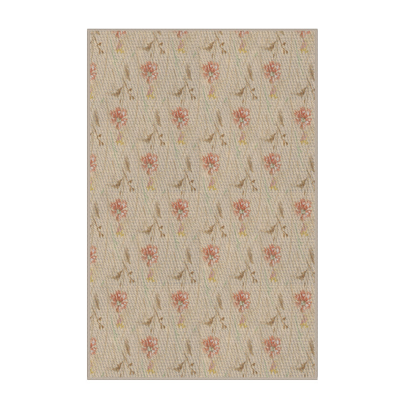 Tapis beige Monika, Rectangle 5 pi x 7 pi
