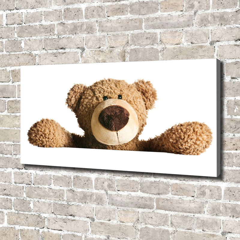 Teddy Bear - Wrapped Canvas Print