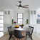 Karlena 52'' 5 - Blade Large Modern Ceiling Fan With Light Kit and Remote