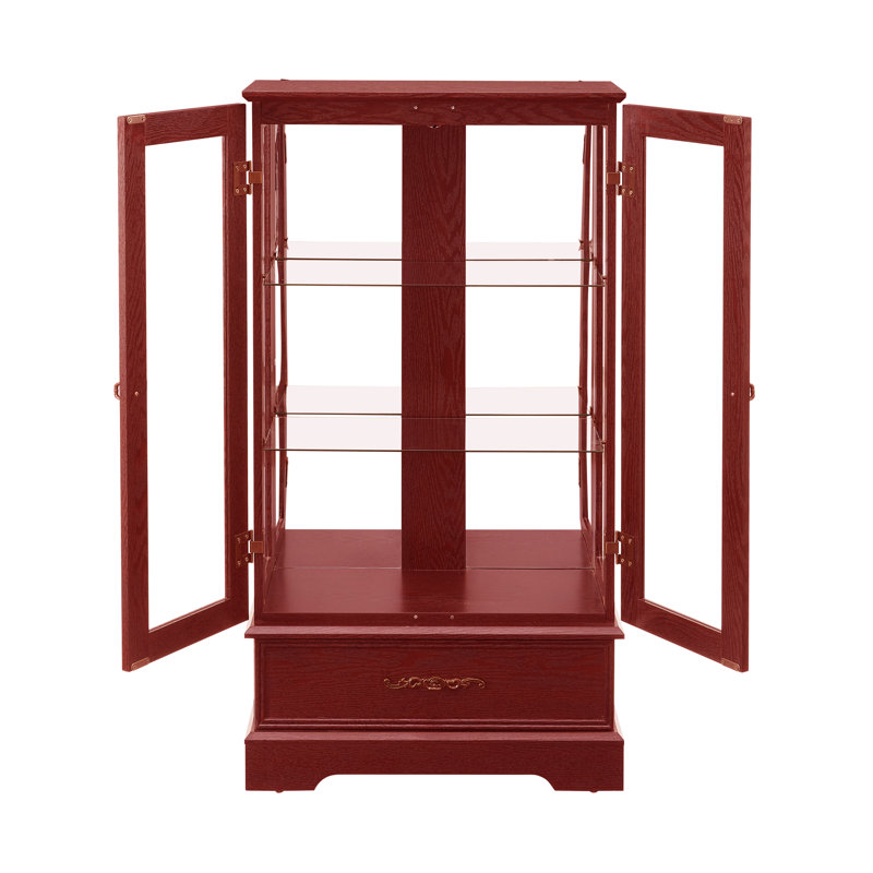 Armoire de salle à manger Dynelle, Red