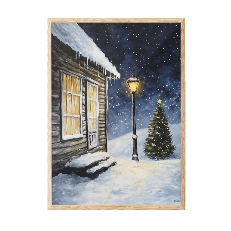 Peinture décorative encadrée