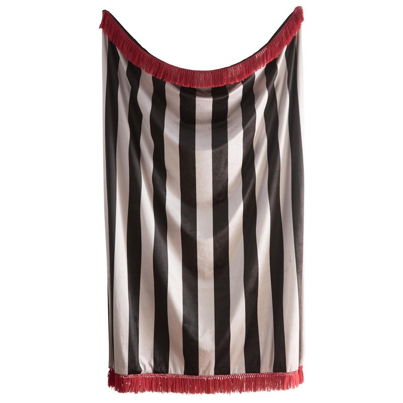Laurence Llewelyn-Bowen Josephine Throw Gold, Black Striped