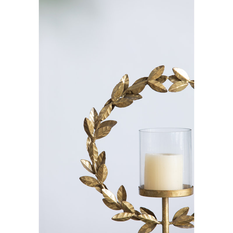 Ouragan floral en fer 14,2 x 3,5 x 19,7 po avec base en marbre