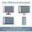 Kassia Pinch Pleated Faux Linen Textured Blackout Thermal Insulated Curtains-454536099-461733295