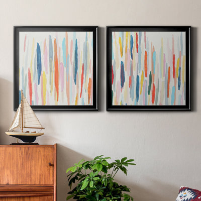 " Rhythm And Color I " 2 - Pieces