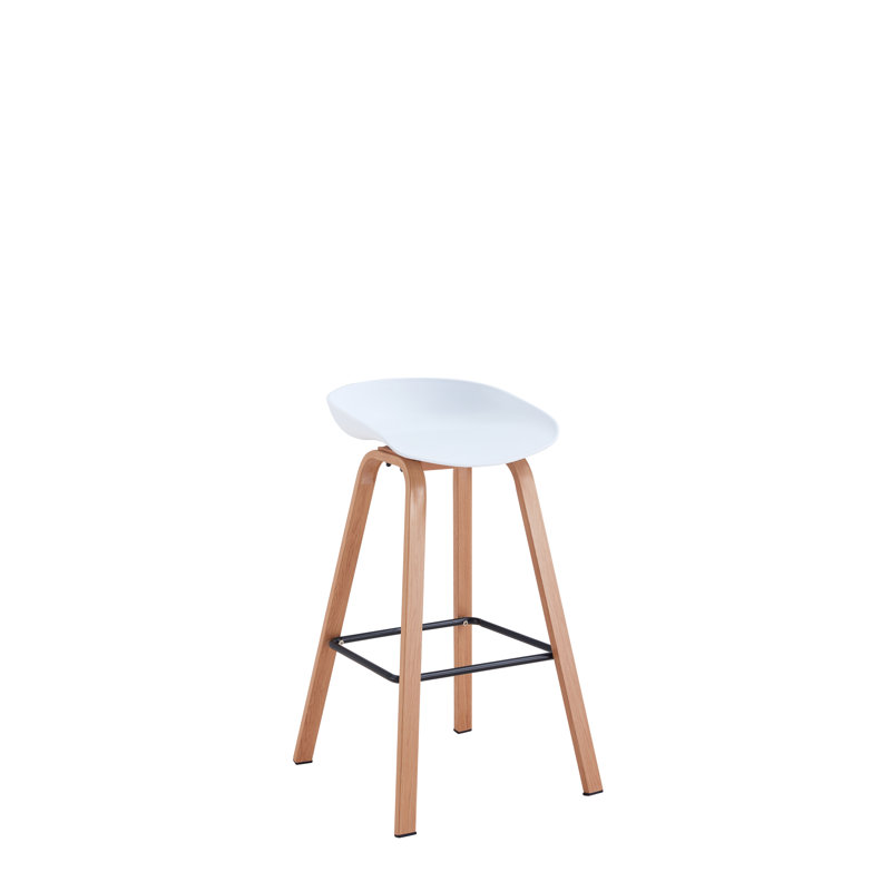 Tabouret de comptoir Willow, Blanc