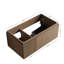 Meuble-lavabo de salle de bain flottant cannelé 36 po-131089042