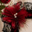 Cadre photo gothique rouge Valentina